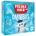 GRA Polska Quiz Omnibus edukacyjna rodzinna obrazkowa karciana PREZENT 7+