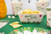 Duże Pudełka Hawaii Party Hawajskie na chipsy słodycze Urodziny Roczek 4szt
