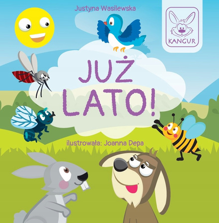 KSIĄŻECZKA mini JUŻ LATO dla dzieci edukacyjna Justyna Wasilewska PREZENT