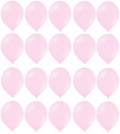 Balony Pastel Soft Pink 25cm 20szt ślub urodziny