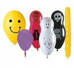 Balony Premium RÓŻNOKOLOROWE Funny, funny 6szt