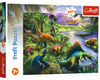 Puzzle DRAPIEŻNE DINOZAURY PREZENT układanka dla dzieci 200 szt TREFL 7+