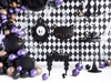 Pudełka BOO! Czarne na Popcorn Słodyczne Duch Dynia Szkielet Halloween 6szt