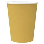 Kubeczki Złote Ślub Wesele Urodziny Roczek Chrzest Komunia Gold 250ml 8szt