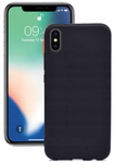 Etui Case Plecki Czarne Nakładka Silikonowa do Apple iPhone X/XS 5,8" Black