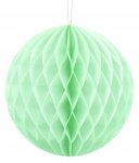 Kula bibułowa Honeycomb Pistacja Dekoracja Wisząca na Urodziny Wesele 10cm