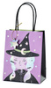 Duża Torebka na Prezenty Cukierki Czarownica Wiedźma na Halloween 8x14x18cm