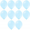 Balony Pastel Ice Blue 36cm 10szt na ślub urodziny