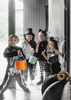 Opaska Duży Czarny Pająk Strój Przebranie Dekoracja na Halloween 19x32cm