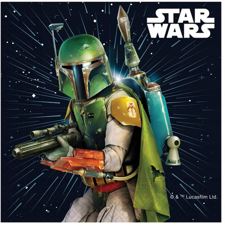 Serwetki GWIEZDNE WOJNY papierowe STAR WARS 20szt