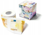 XL Papier toaletowy 200 EURO na prezent urodziny