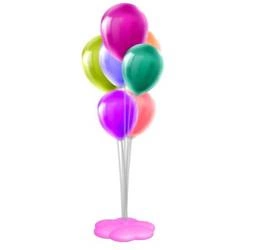DUŻY Stojak LED na balony dekoracje wesele urodzin