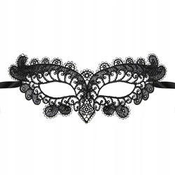 Koronkowa maska SOWA wenecka ażurowa na KARNAWAŁ bal strój do FOTOBUDKI