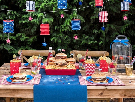 Flagietki pikery SAMOLOCIK na tort ROCZEK urodziny