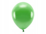 Balony ECO 30cm metaliczne ZIELONA TRAWA 10szt