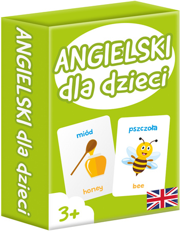 GRA mini ANGIELSKI DLA DZIECI edukacyjna rodzinna nauka słów PREZENT 3+