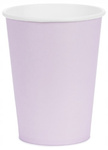 Kubeczki Papierowe Lawendowe Fiolet na Urodziny Roczek Komunię 250ml 6szt