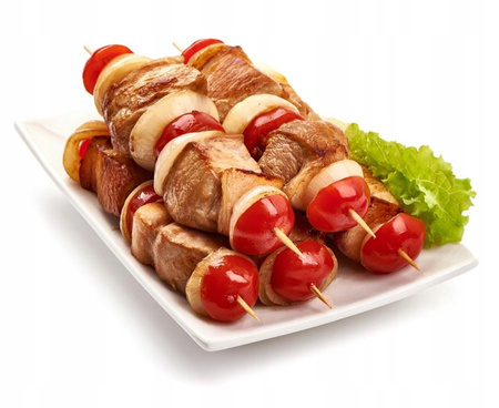 Patyczki Drewniane Do Szaszłyków Grilla Owoców Bambuskowe Mocne 200szt 20cm