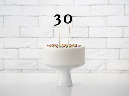 TOPPER Numerki na tort numeracja stołów cyfry 26cm