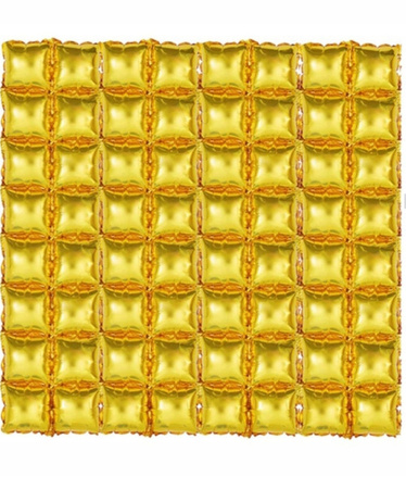 Panel Ścianka ZŁOTA balonowa foliowa 74x140cm gold