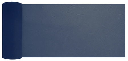 Tiul gładki GRANATOWY dekoracyjny rolka na stół Ślub wesele urodziny 0,15x9