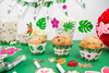 Pikery Kolorowe Hawaii Party Hawajskie na muffinki babeczki urodziny 6szt
