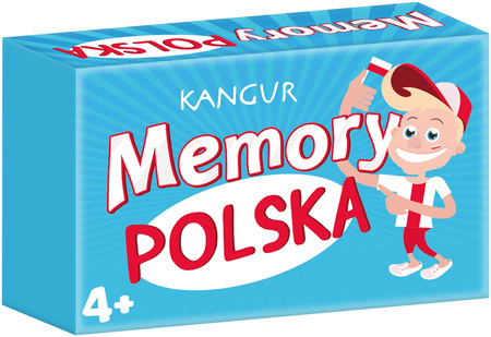 GRA mini MEMORY POLSKA karciana edukacyjna rodzinna obrazkowa PREZENT 4+