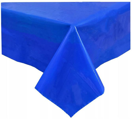 DUŻY Obrus ECO NIEBIESKI foliowy ROCZEK 120x140cm