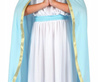 Zestaw dla dzieci Maria Maryja Strój Kostium Przebranie Jasełka 130/140cm