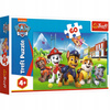 Puzzle PSI PATROL NA POLANIE PREZENT układanka dla dzieci 60 el TREFL 4+