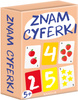 GRA mini ZNAM CYFERKI karciana edukacyjna rodzinna obrazkowa PREZENT nauka