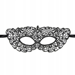 Koronkowa maska TAJEMNICA wenecka ażurowa KARNAWAŁ bal strój do FOTOBUDKI
