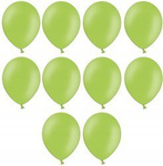 Balony Limonkowe 36cm Pastelowe 10szt ślub party