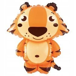 Balon foliowy TYGRYS urodziny 45x63cm ZWIERZĄTKA