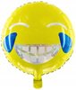 Balon foliowy Emotikon - Uśmiech, 45cm na urodziny