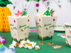 Duże Pudełka Hawaii Party Hawajskie na popcorn słodycze Urodziny Roczek 6sz