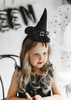 Opaska Kapelusz Czarownicy Strój Przebranie Dekoracja na Halloween 17x28cm