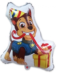 Balon foliowy Paw Psi Patrol CHASE urodziny 49x60c