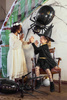 Duży Balon foliowy Pająk Czarny Dekoracja na Urodziny Halloween 60x101cm