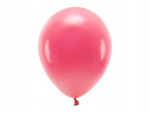 Balony ECO 30cm pastelowe JASNY CZERWONY 10szt