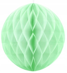 Kula bibułowa Honeycomb Pistacja Dekoracja Wisząca na Urodziny Wesele 40cm