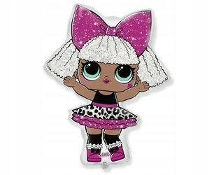 Balon foliowy LOL SURPRISE LADY DIVA na urodziny