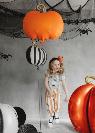 Balon foliowy Dynia Pomarańczowa Dekoracja na Halloween Dzień Dyni 62x59cm