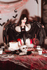 Balon foliowy Czarny Nietoperz Dekoracja na Halloween Dzień Dyni 120x81cm