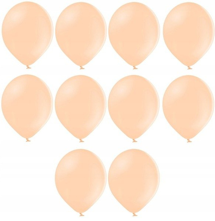 Balony Pastel Peach Cream 36cm 10szt ślub urodziny
