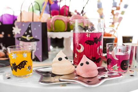 Naklejki na Ścianę Czarne Okno Balony Ozdoba Dekoracja na Halloween 56szt