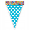 Flagi Girlanda 2m na Roczek Urodziny NIEBIESKIE