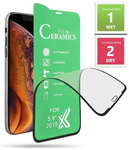 Folia Ceramiczna Szkło Hybrydowe Cały Ekran Apple iPhone X/XS/11 Pro 5,8"