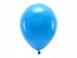 Balony ECO 30cm pastelowe NIEBIESKI 10szt urodziny