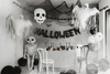 Duży Balon foliowy Kościotrup Szkielet XXL Dekoracja na Halloween 46x129cm
